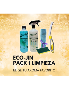 PACK 1 Limpieza ECOJIN+DIFUSOR+CEPILLO JUNTAS...