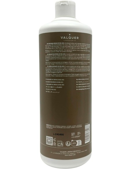 CREMA OXIDANTE 20 VOL- 6% -1 Litro