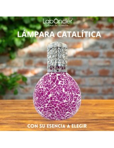 Lámpara Catalítica FUCSIA + Esencia 200ml