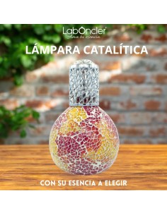 Lámpara Catalítica BICOLOR + Esencia 200ml