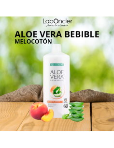 ALOE VERA Bebible Melocotón