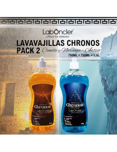 Lavavajillas manual CHRONOS PACK 2 UNIDADES
