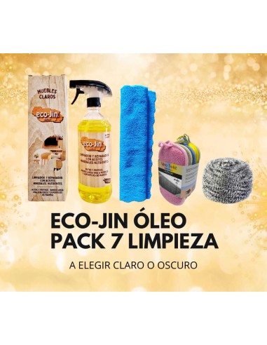 PACK 7 LIMPIEZA ECO-JIN OLEO+BAYETA...