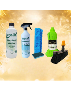 PACK Nº9 – ECO-JIN + DIFUSOR + FREGONA TREPADORA + ESCOBA...
