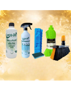 PACK Nº9 – ECO-JIN + DIFUSOR + FREGONA TREPADORA + ESCOBA...