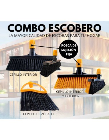 COMBO ESCOBERO (INT+EXT+MINI ZOCALOS)