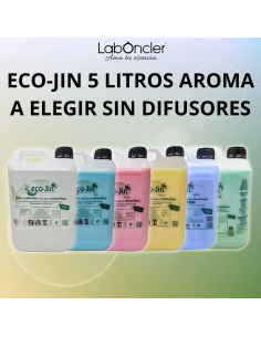 Eco-Jin BIDÓN 5 Litros Sin Difusores Aroma a elegir
