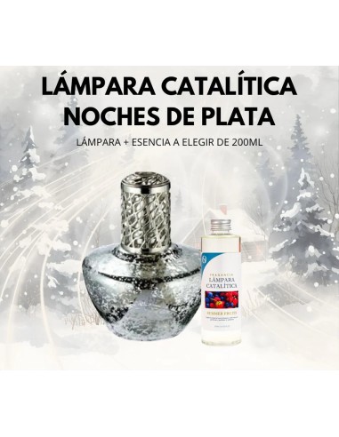 Lámpara Catalítica NOCHES DE PLATA +...