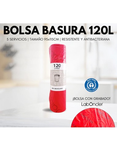 BOLSA DE BASURA 120L|5...
