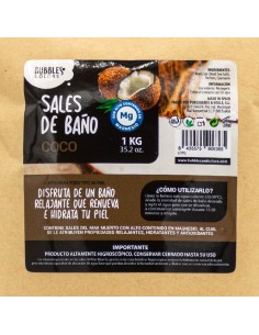 Sales de Baño ricas en Magnesio – Aroma COCO 2