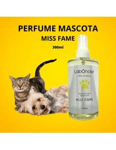 Perfume Mascotas Laboncler MISS FAME 300ml