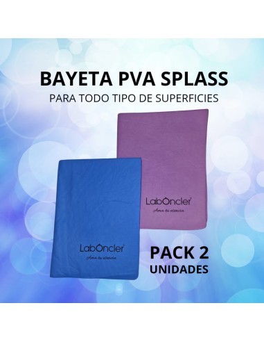 PACK 2 BAYETAS PVA SPLASS