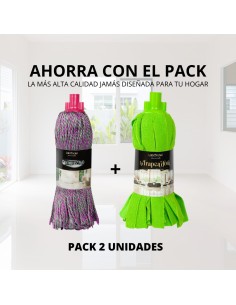 PACK DOBLE FREGONA OPTIMUS 960+TRAPEADORA