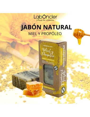 JABÓN Natural de Miel y Propóleo