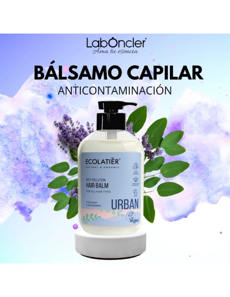 ECOLATIER Bálsamo anticontaminación para todo tipo de cabello