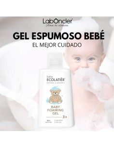 ECOLATIER Gel Espumoso Bebé 3+