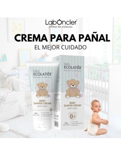 ECOLATIER Crema para el Pañal del Bebé con Zinc
