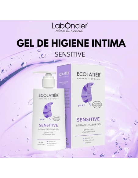 ECOLATIER Gel de higiene íntima Sensitive