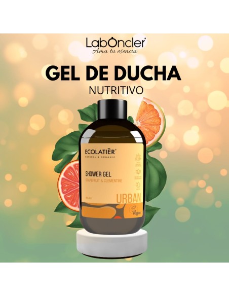 ECOLATIER Gel de Ducha Pomelo y Clementina