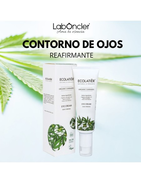 ECOLATIER Crema Contorno de Ojos Reafirmante Cannabis Ecológico