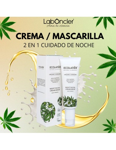 ECOLATIER Crema-mascarilla facial de...
