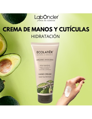 ECOLATIER Crema de Manos Nutrición...