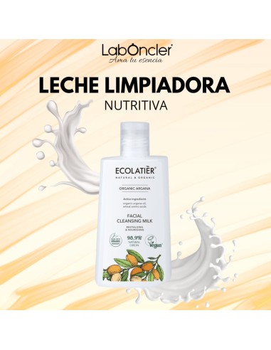ECOLATIER Leche Limpiadora Facial...