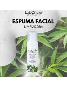 ECOLATIER Espuma Limpiadora Facial Reafirmante Cannabis...